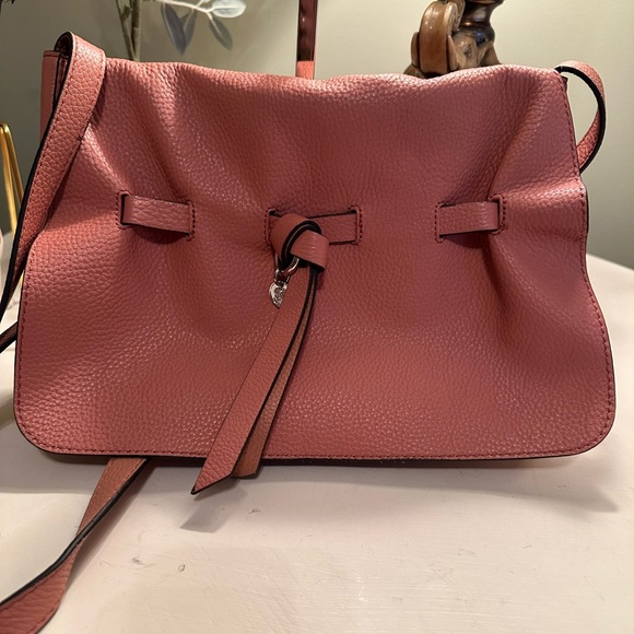 Vince Camuto, Vonne Vintage Rose leather shoulder/crossbody bag - Picture 2 of 13